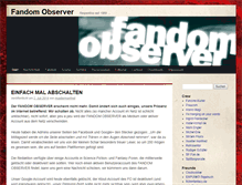 Tablet Screenshot of fandomobserver.de